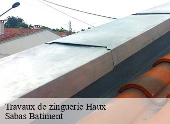 Travaux de zinguerie