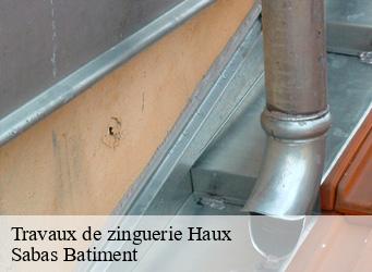 Travaux de zinguerie